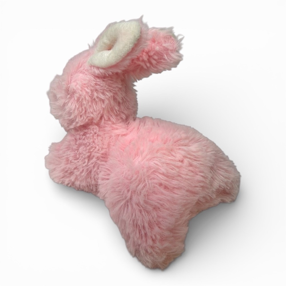 Pink Rabbit Plush Realistic Bunny 5 Inch Stuffed Animal Easter Name "Riley" - Picture 7 of 10